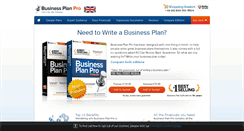 Desktop Screenshot of businessplanpro.co.uk