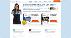 Desktop Screenshot of entrepreneur.businessplanpro.com